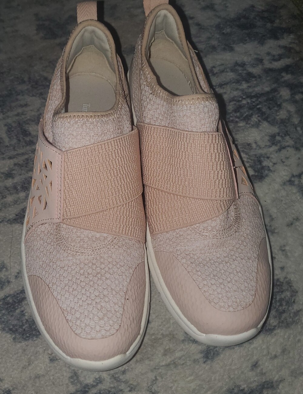 Timberland Women's Slip-On Knit Sneakers in Blush Pink